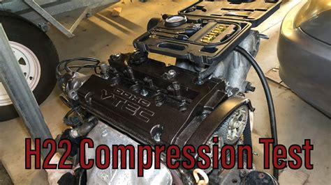 h22 compression test|Compression test on h22a4 .